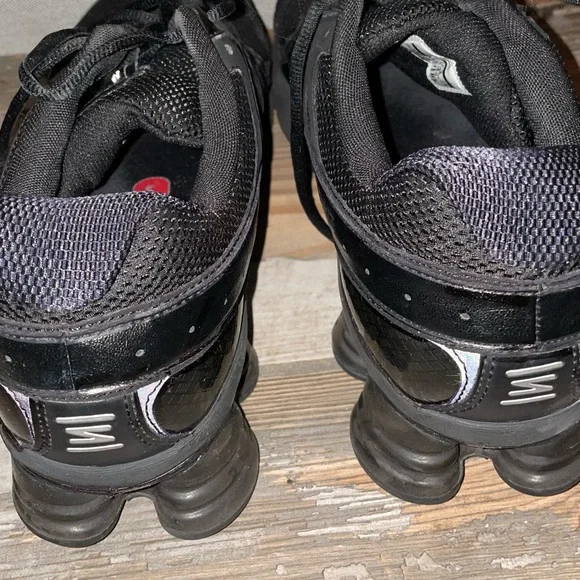 Men's Nike Shox Deliver Triple Black - Picture 4 of 7